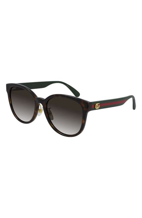 gucci round glasses|56mm round sunglasses gucci.